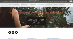 Desktop Screenshot of delamaroptics.com